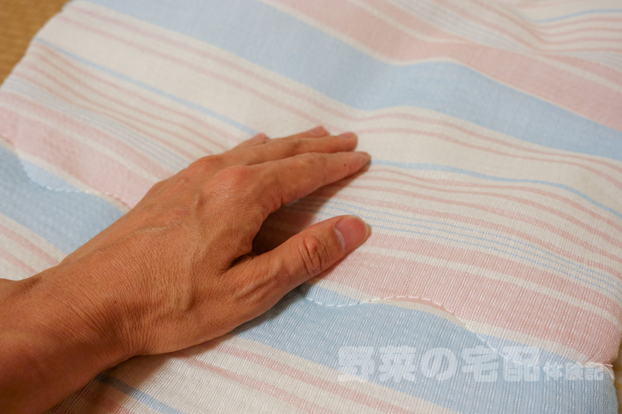 CO-OP しじら織 ふとん-レビュー-04